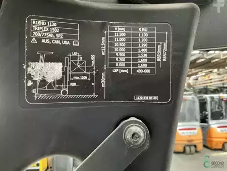 Carrelli retrattili 2014  Linde R16HD (15)