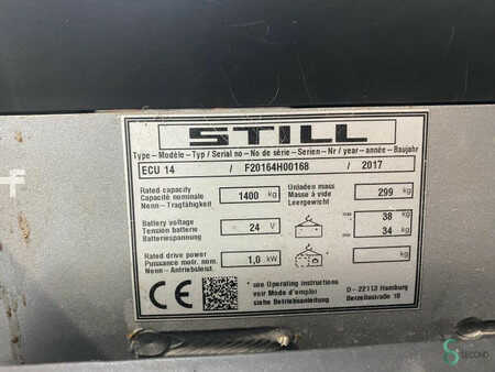 Niederhubwagen 2017  Still ECU14 (9)