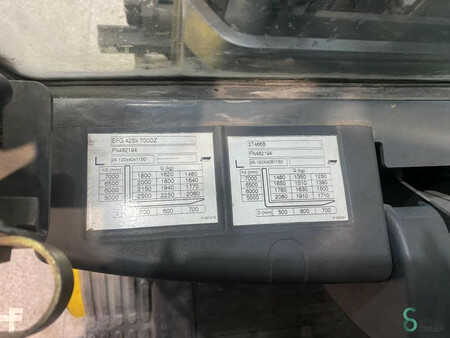 4-wiel elektrische heftrucks 2014  Jungheinrich EFG 425 (15)