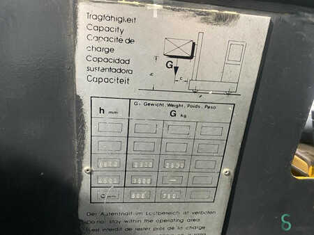 Boční vysokozdvižný vozík 1997  HUBTEX VQ35EL (15)