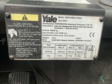 Dieselstapler 2013  Yale GDP 120 DC (9)