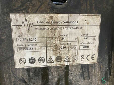 Ruční vysokozdvižný vozík 2008  Komatsu MWS14F (11)