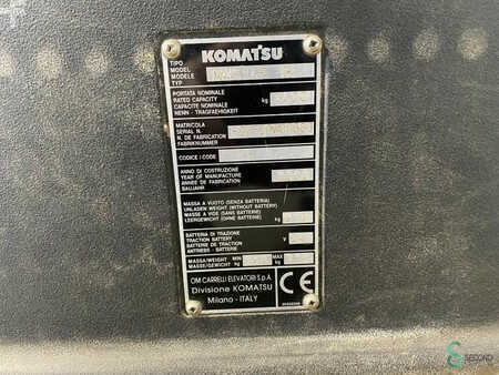 Ruční vysokozdvižný vozík 2008  Komatsu MWS14F (9)