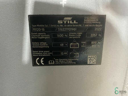 Elektro čtyřkolový VZV 2022  Still RX20-16 (9)