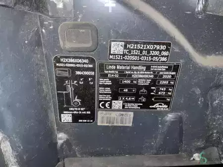 Elektromos 4 kerekű 2020  Linde E14 (9)