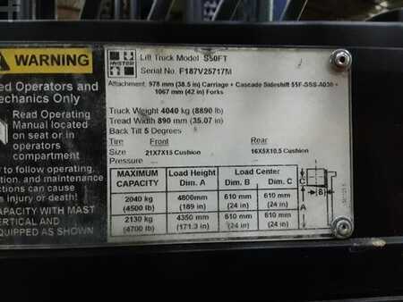 Propane Forklifts 2014  Hyster S50FT (7)