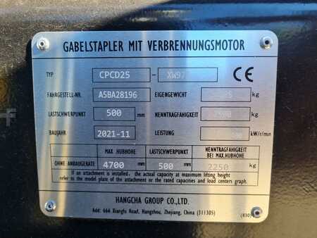 Dieselový VZV 2021 HC (Hangcha) CPCD25 (4)