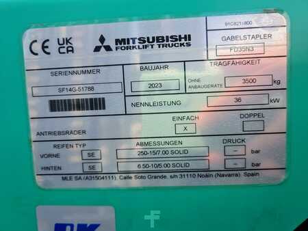 Dieselstapler 2023  Mitsubishi FD35N3 (3)