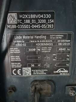 Empilhador diesel 2019  Linde H30D-02 (5)