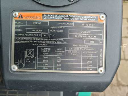 Dieselový VZV 2023 Mitsubishi FD25N3 (2)