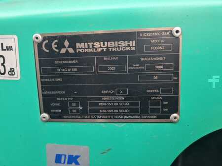 Dieseltrukki 2023  Mitsubishi FD30N3 (10)