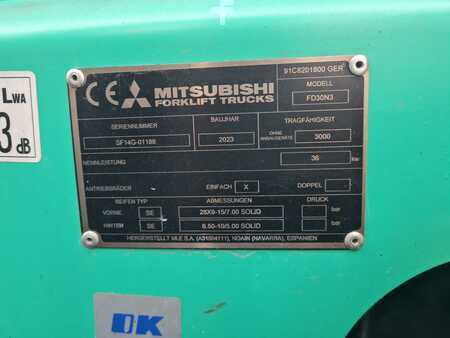 Carrelli elevatori diesel 2023  Mitsubishi FD30N3 (3)