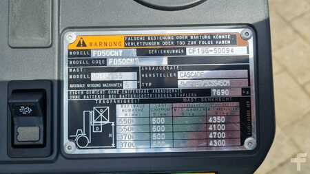 Carretilla elevadora diésel 2025  Mitsubishi FD50CN3 (2)
