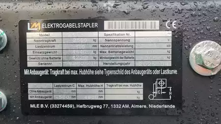 Elektro 4 Rad 2025  Mitsubishi L'M ECB25Q (2)