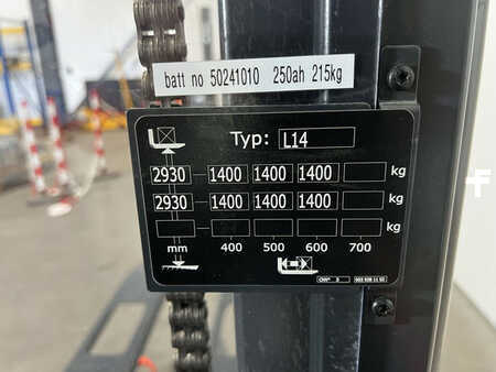 Hochhubwagen 2024  Linde L14 (8)