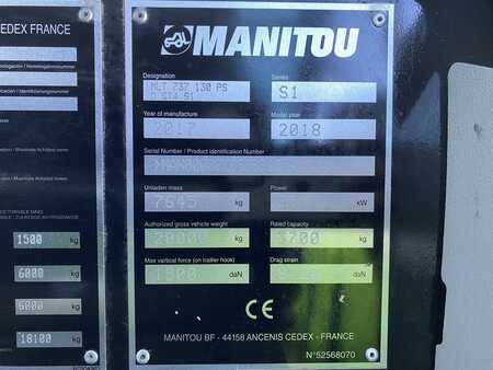 Chariot télescopique rotatif 2017  Manitou MLT737-130PS+ ELITE (11)