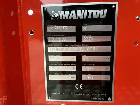 Meeneemheftrucks 2023  Manitou TMM25K ST5 (11)