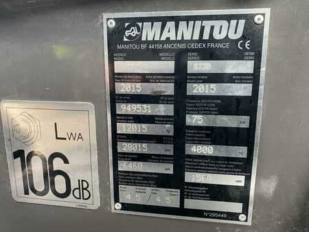 Chariot télescopique rotatif 2015  Manitou MT1840 (10)