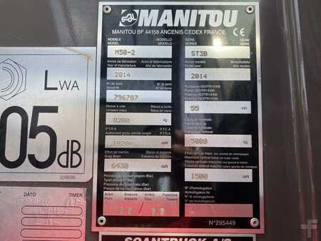 Carrello elevatore diesel 2014  Manitou M50-2 ST3B (10)