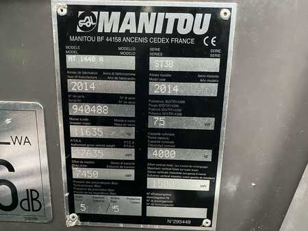 Manipulador Giratorio 2014  Manitou MT1440A (10)
