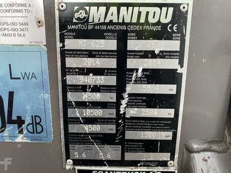 Teleskoptruck rundsving 2014  Manitou MT625T COMFORT (10) 