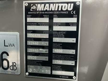 Chariot télescopique rotatif 2015  Manitou MT1840 (10)