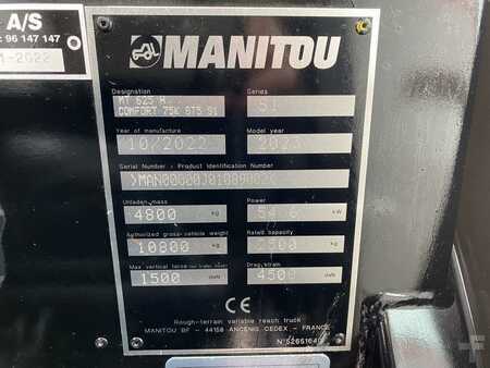 Manipulador Giratorio 2022  Manitou MT625H COMFORT ST5 (10)