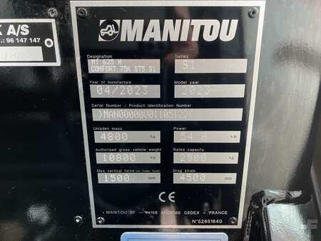 Chariot télescopique rotatif 2023  Manitou MT625H COMFORT ST5 (10)