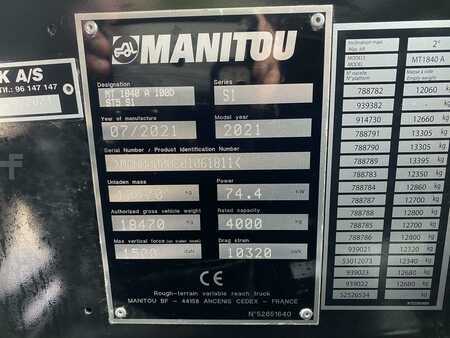 Chariot télescopique rotatif 2021  Manitou MT1840A ST5 (10)