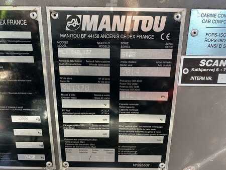 Chariot télescopique rotatif 2014  Manitou MLT840-137PS ELITE (12)