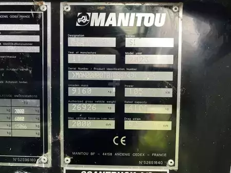 Chariots téléscopiques rotatifs 2022  Manitou MLT841-145PS+ ELITE ST5 (12)