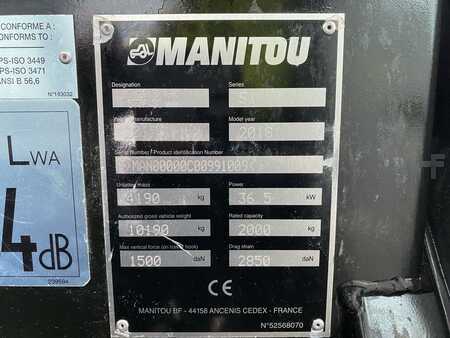 Empilhador telescópico giratório  2017  Manitou MT420H Comfort (10)