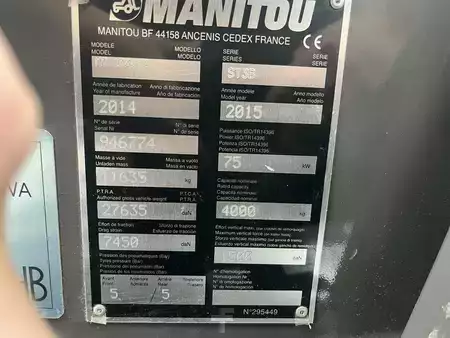 Empilhador telescópico giratório  2014  Manitou MT1440A ST3B (11)