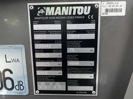 Telehandler Rotating 2014  Manitou MT1840 (10)