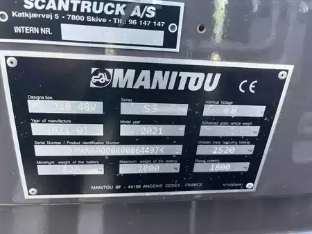 Empilhador diesel 2021  Manitou ME318 (10)