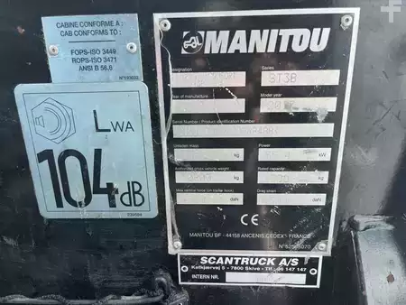 Empilhador telescópico giratório  2017  Manitou MT625H COMFORT (10)