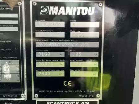 Sollevatori telescopici rotativi 2022  Manitou MLT841-145PS+ ELITE ST5 (12)