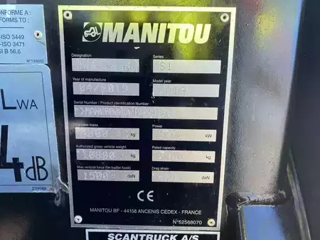 Teleskoptruck rundsving 2019  Manitou MT625H COMFORT (10)