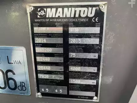 Sollevatori telescopici rotativi 2015  Manitou MT1840A ST3B (10)