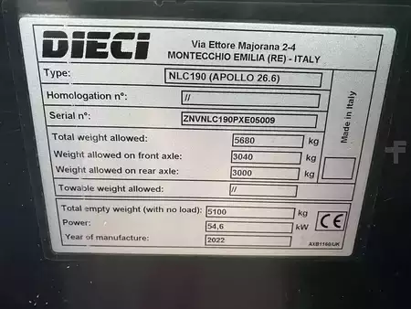 Teleskoptruck rundsving 2022  Dieci APOLLO 26.6 (12)