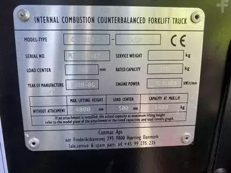 Wózki widłowe diesel 2020  Conmas CPCD18-XRW32F (10)