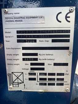 Empilhador a gás 1994  Toyota 02-5FG45 (6)