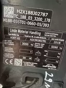 Wózki gazowe 2018  Linde H30T-02 EVO - 393 (11)