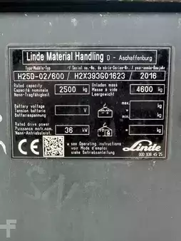 Wózki widłowe diesel 2016  Linde H25D-02/600 - EVO - 393 (8)