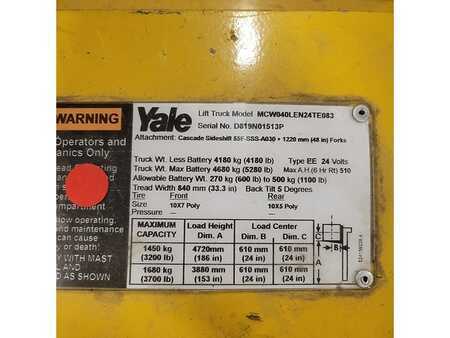 Transpaleta eléctrica 2016  Yale MCW040-E (2)
