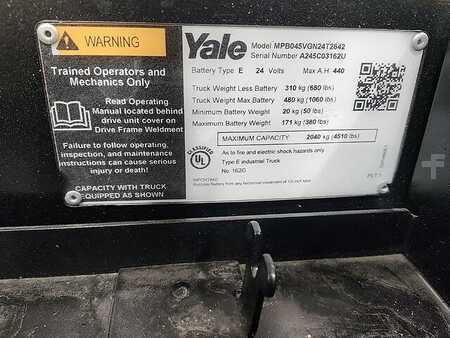 Electric Pallet Jacks - Yale MPB045VG (2)