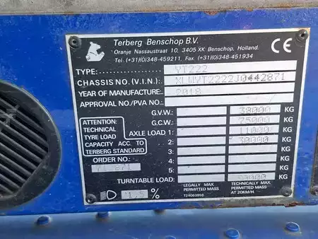 Terminálový traktor 2018  Terberg YT 222 4x2 aangedreven terminal trekker (16)