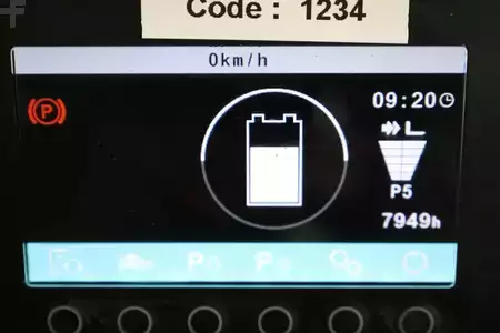 Elektryczne 3-kołowe 2022  Jungheinrich EFG-218 (4)