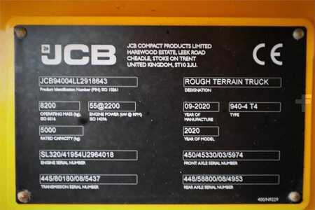 Chariot élévateur tout terrain  JCB 940-4 T4 Valid inspection, *Guarantee! Diesel, 4x4 (6) 