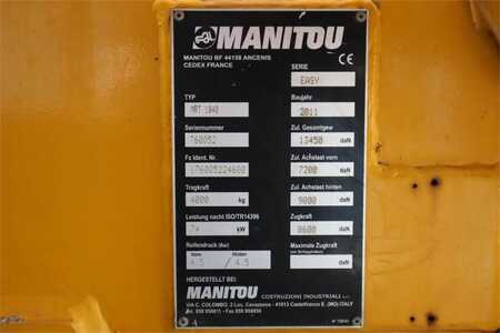 Manitou MRT1840 EASY Diesel, 4x4x4 Drive, 17.5m Lifting He